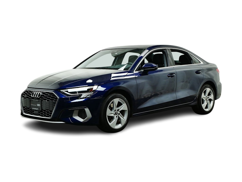 Certified 2023 Audi A3 Sedan Premium Plus with VIN WAUHUDGY2PA129658 for sale in Maplewood, Minnesota