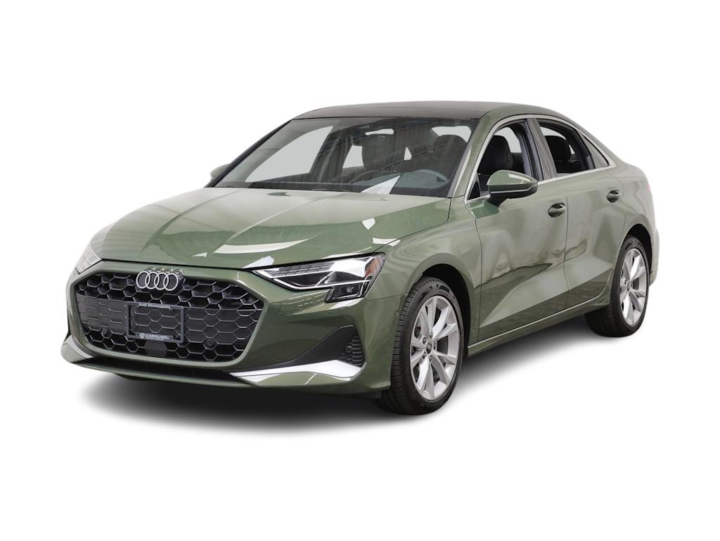 Certified 2025 Audi A3 Premium Plus with VIN WAUHUDGY4SA137463 for sale in Coon Rapids, Minnesota