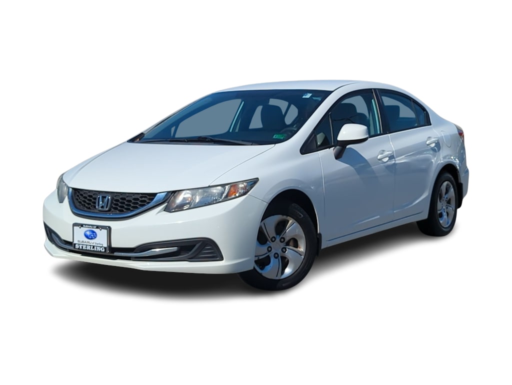 Used 2013 Honda Civic LX with VIN 19XFB2F54DE041957 for sale in Casper, WY