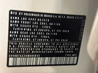 3VV8B7AX3NM086833