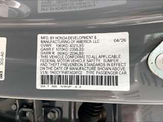 2026 Honda Accord SE - Photo 26