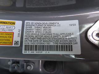 1HGCY2F55RA017907