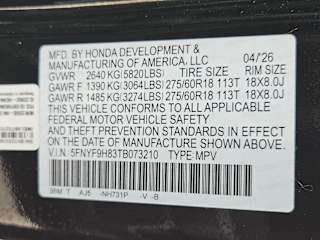 2026 Honda Passport, photo 25