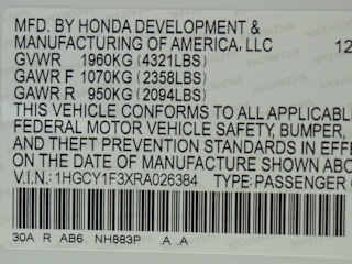 2024 Honda Accord EX - Photo 26