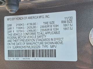 2021 Honda CR-V EX - Photo 25