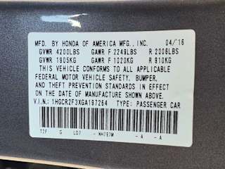 2016 Honda Accord LX - Photo 25