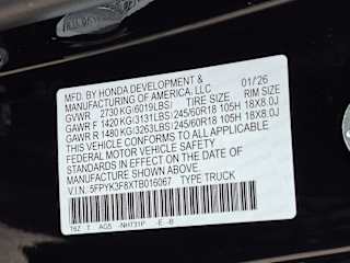 2026 Honda Ridgeline Black Edition - Photo 23
