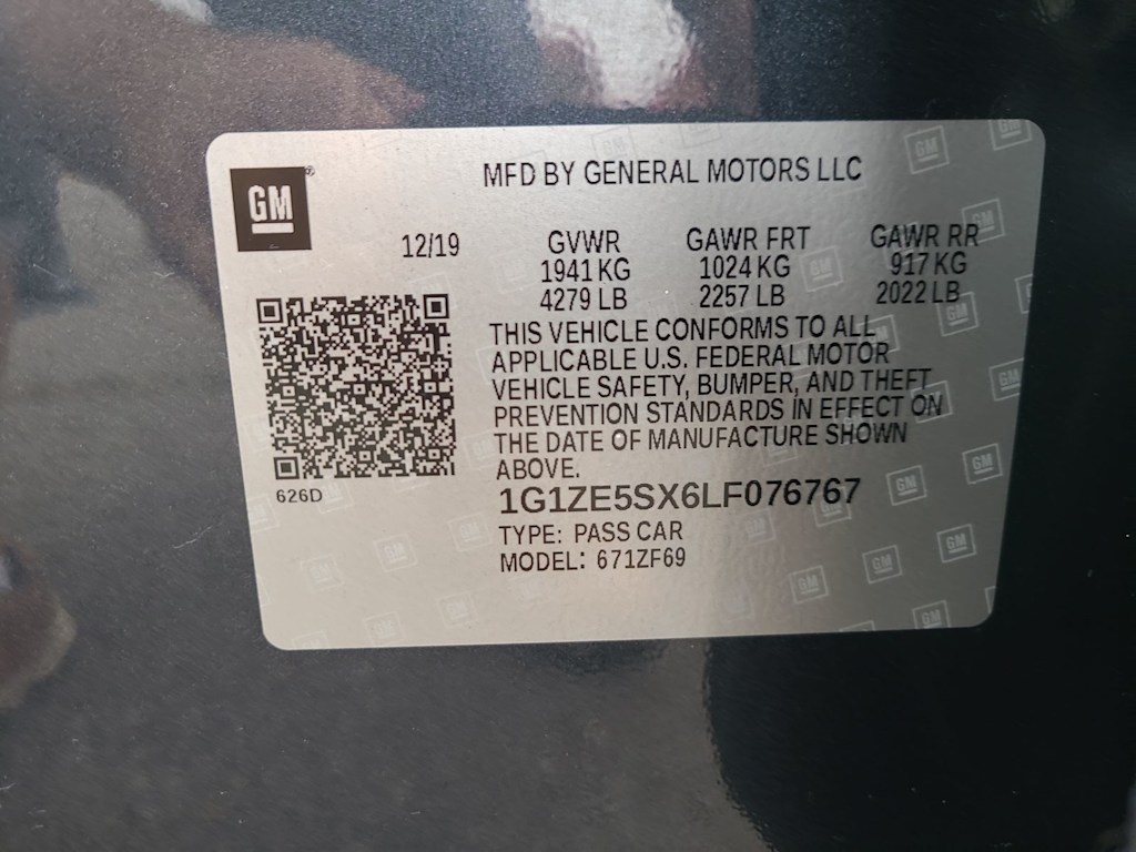 Thumbnail: 2020 Chevrolet Malibu - 19