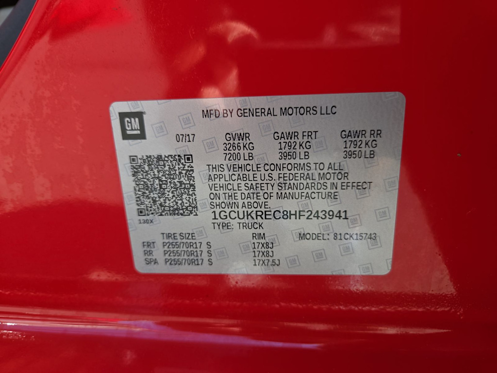 Thumbnail: 2017 Chevrolet Silverado 1500 - 16