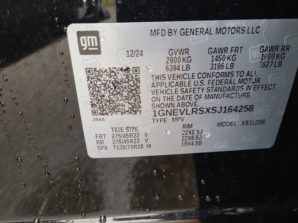 Thumbnail: 2025 Chevrolet Traverse - 18