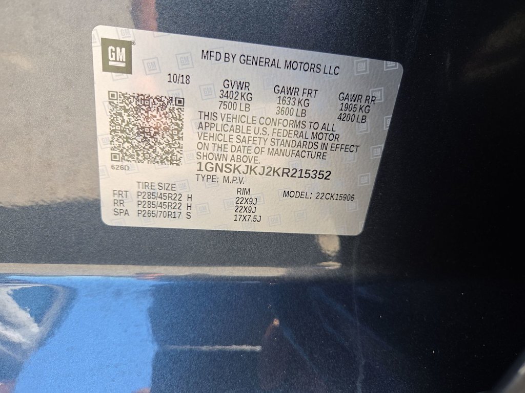 Thumbnail: 2019 Chevrolet Suburban - 17