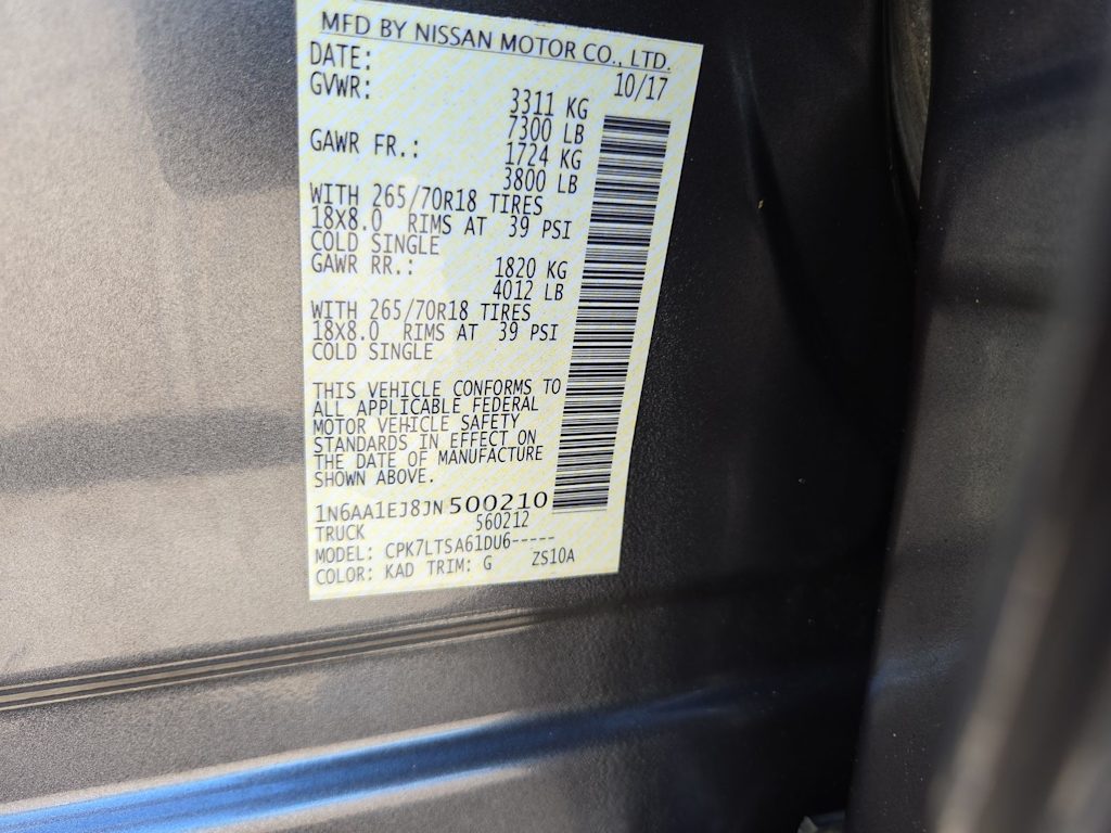 Thumbnail: 2018 Nissan Titan - 16
