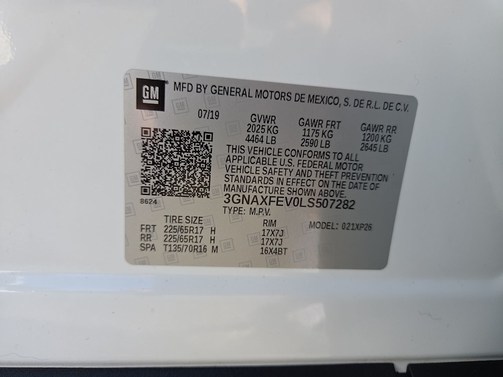 Thumbnail: 2020 Chevrolet Equinox - 18