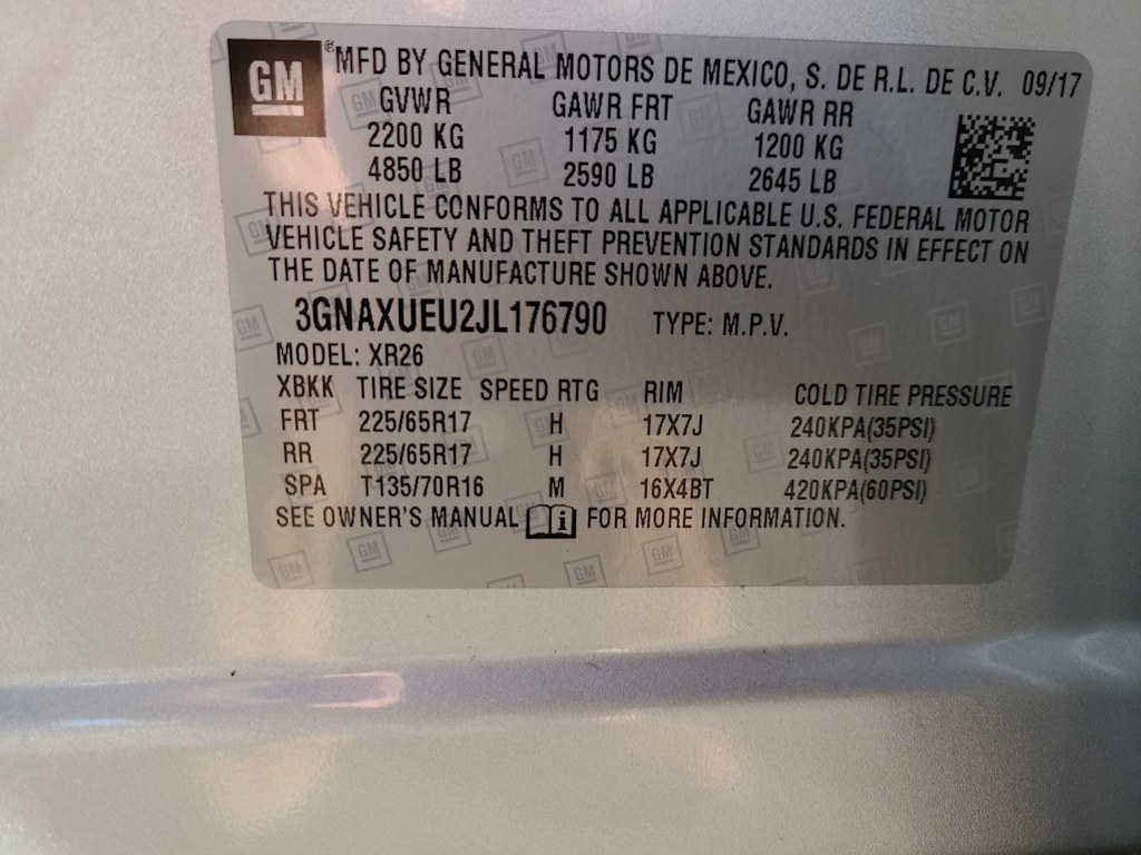 Thumbnail: 2018 Chevrolet Equinox - 18