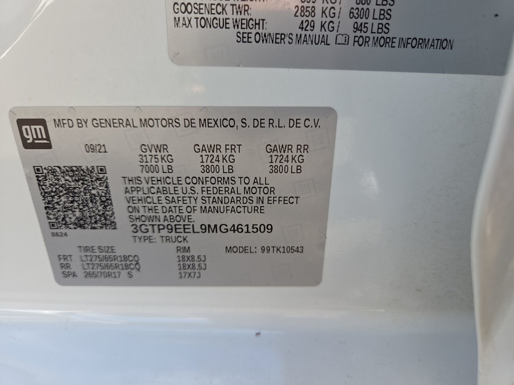 Thumbnail: 2021 GMC Sierra 1500 - 17