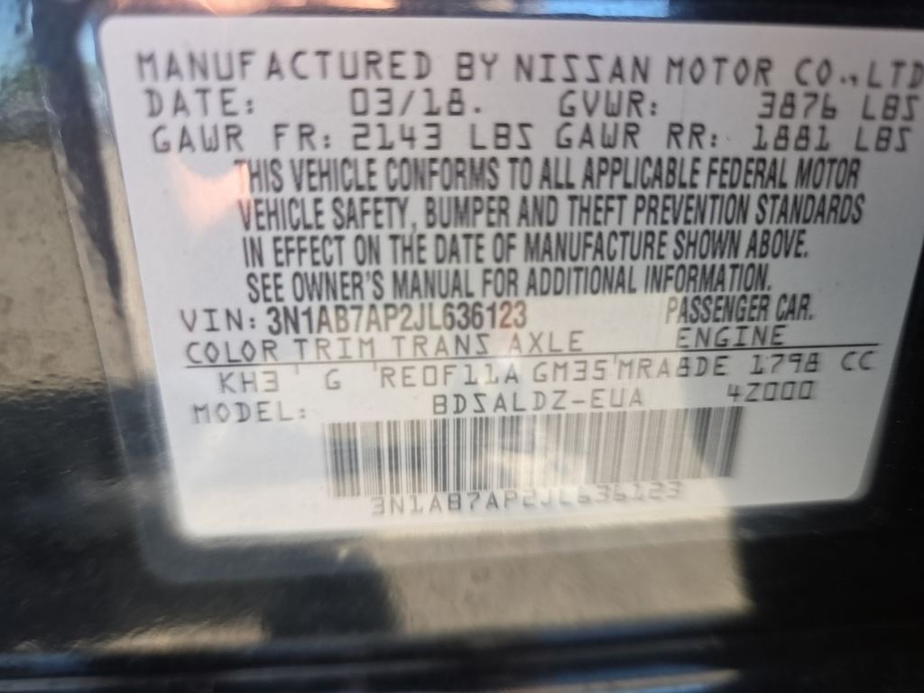 Thumbnail: 2018 Nissan Sentra - 18