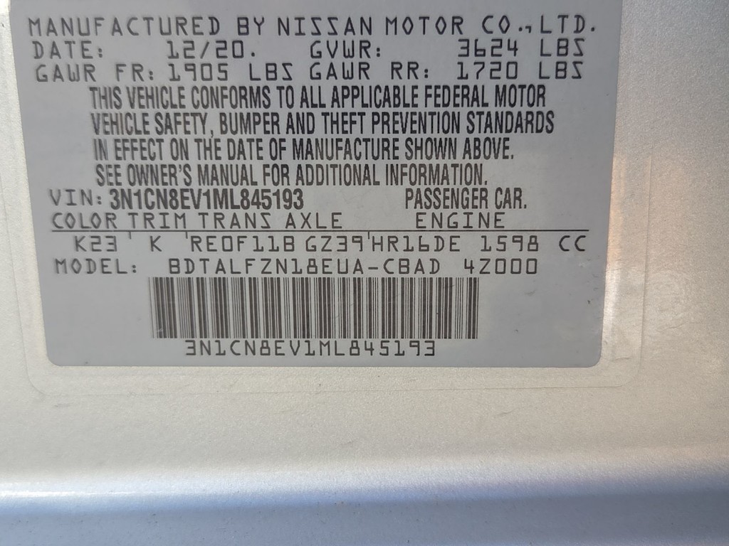 Thumbnail: 2021 Nissan Versa - 18