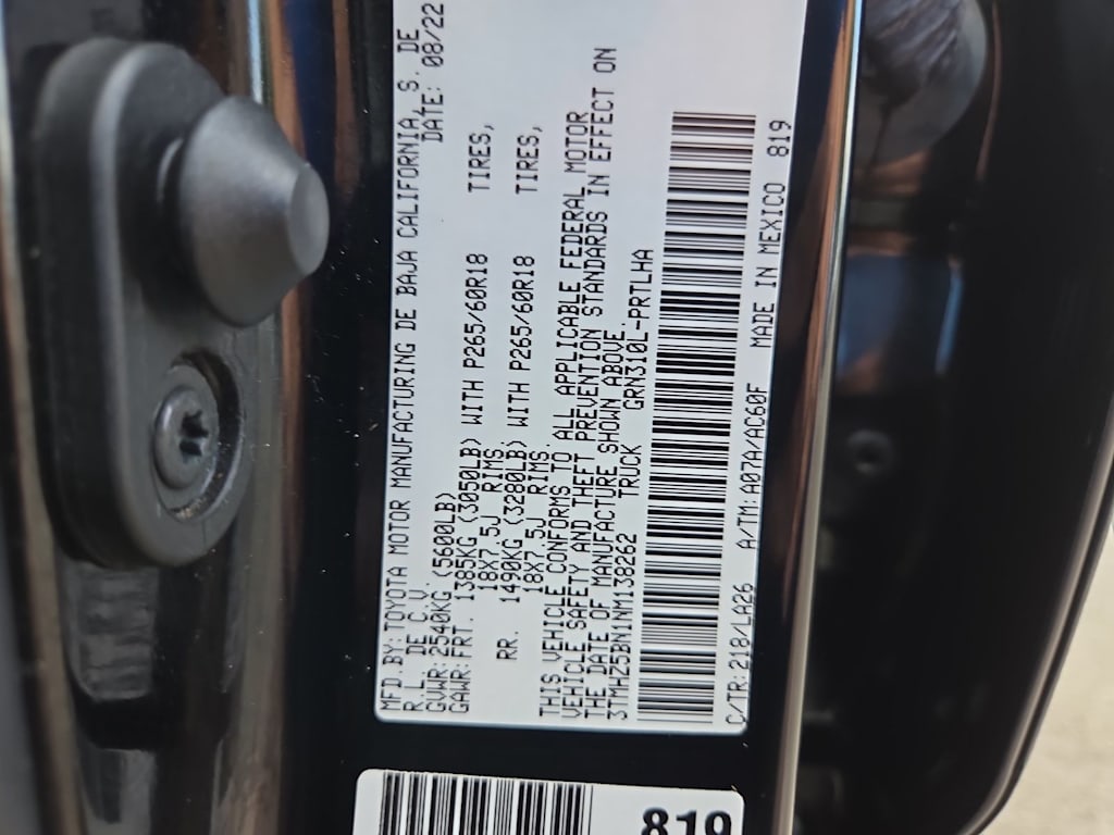 Thumbnail: 2022 Toyota Tacoma - 19