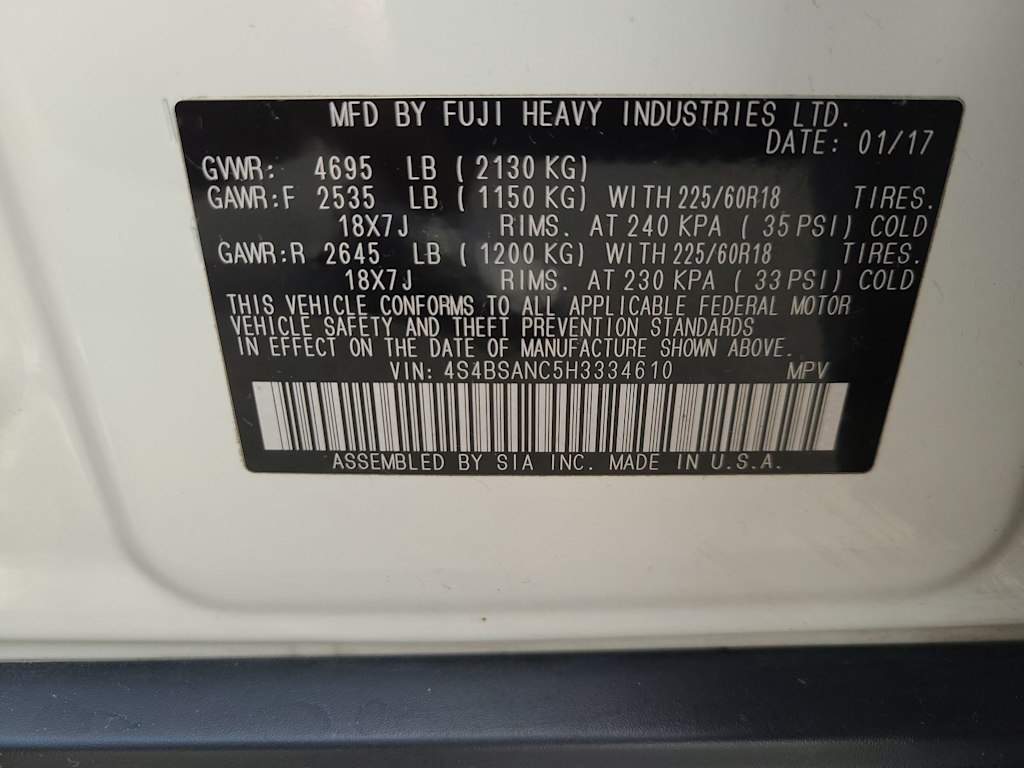 Thumbnail: 2017 Subaru Outback - 19