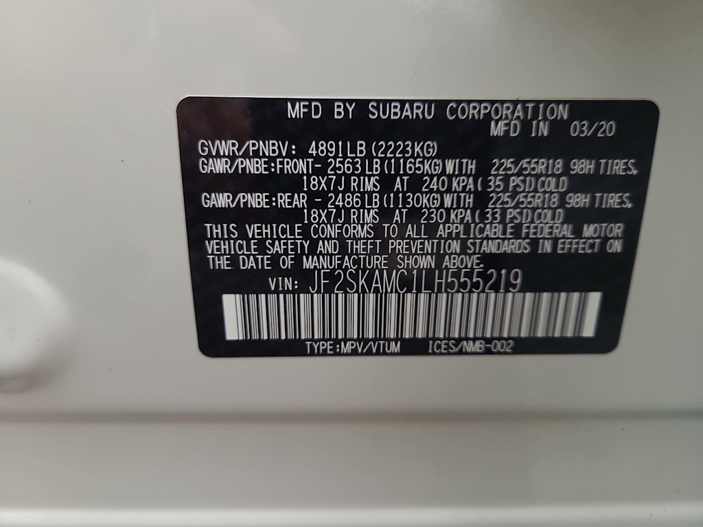 Thumbnail: 2020 Subaru Forester - 19