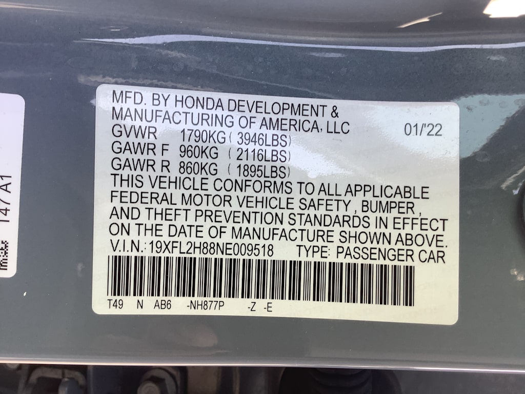 Thumbnail: 2022 Honda Civic - 19