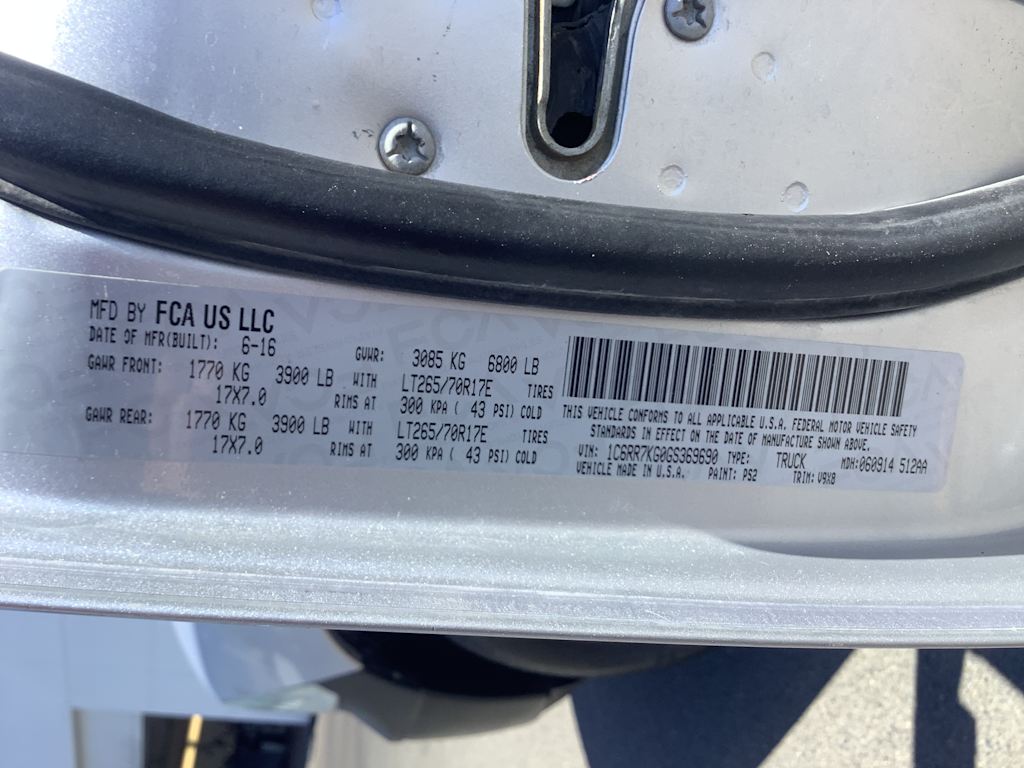 Thumbnail: 2016 RAM 1500 - 7