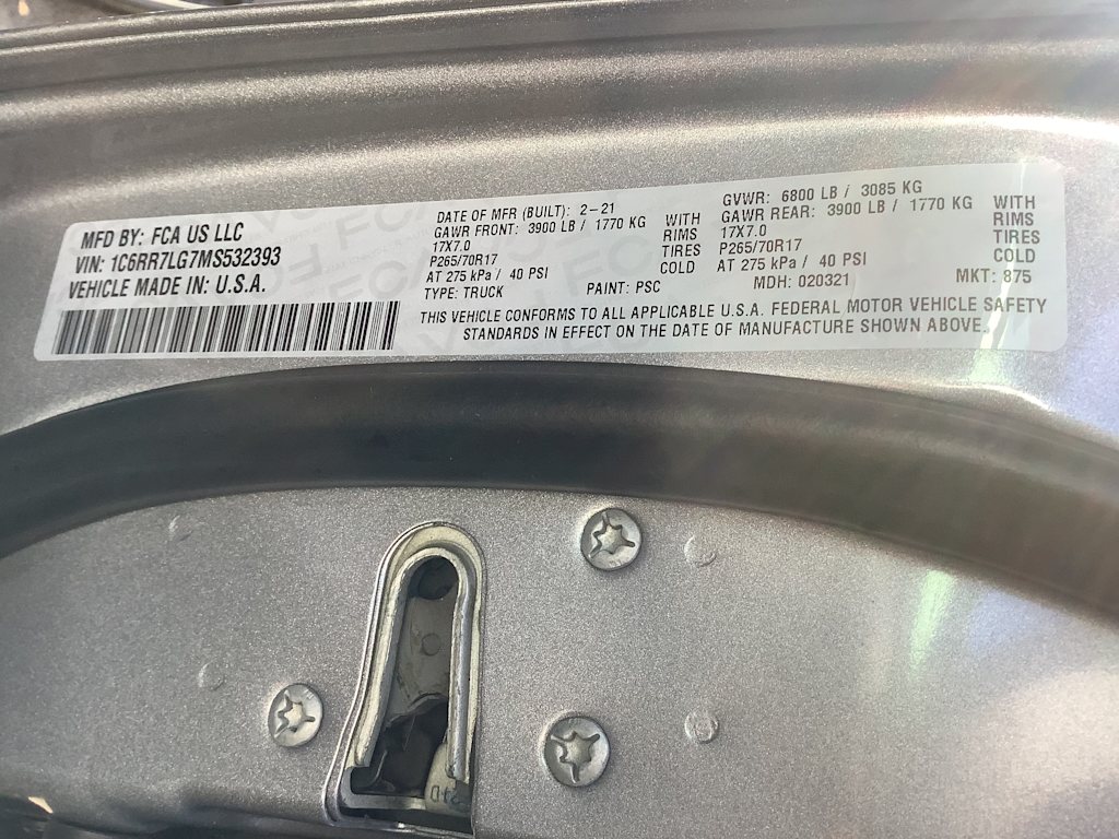 Thumbnail: 2021 RAM 1500 - 17