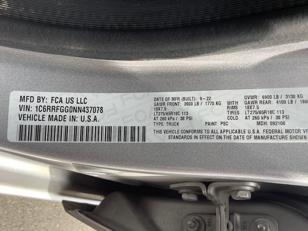 Thumbnail: 2022 RAM 1500 - 19