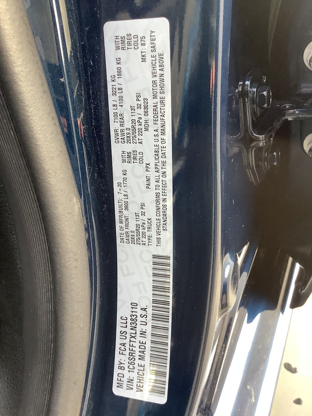 Thumbnail: 2020 RAM 1500 - 19