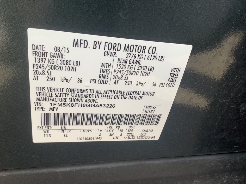 Thumbnail: 2016 Ford Explorer - 18