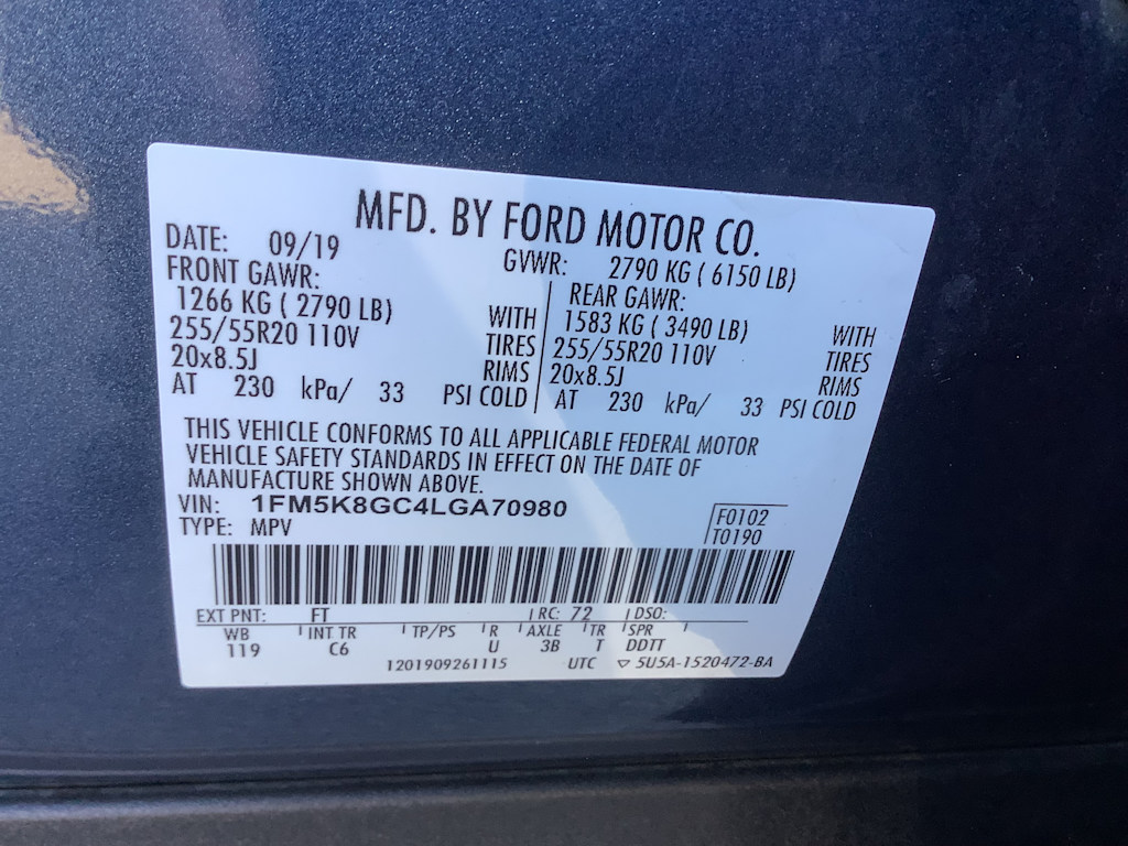 Thumbnail: 2020 Ford Explorer - 19