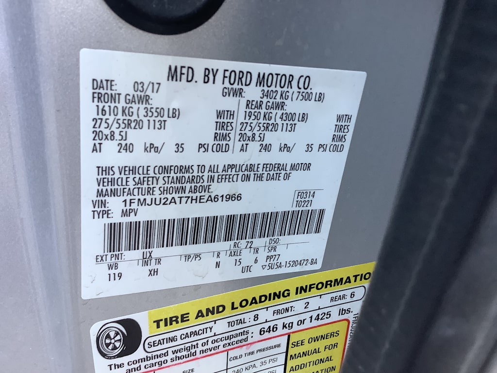 Thumbnail: 2017 Ford Expedition - 18