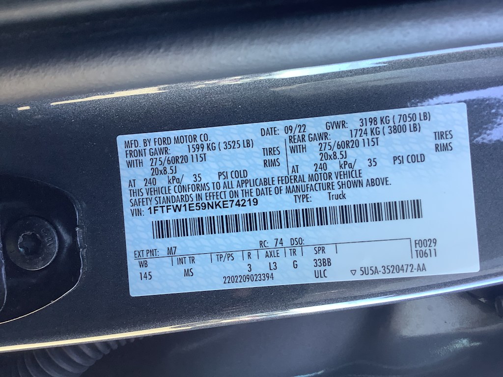 Thumbnail: 2022 Ford F-150 - 7