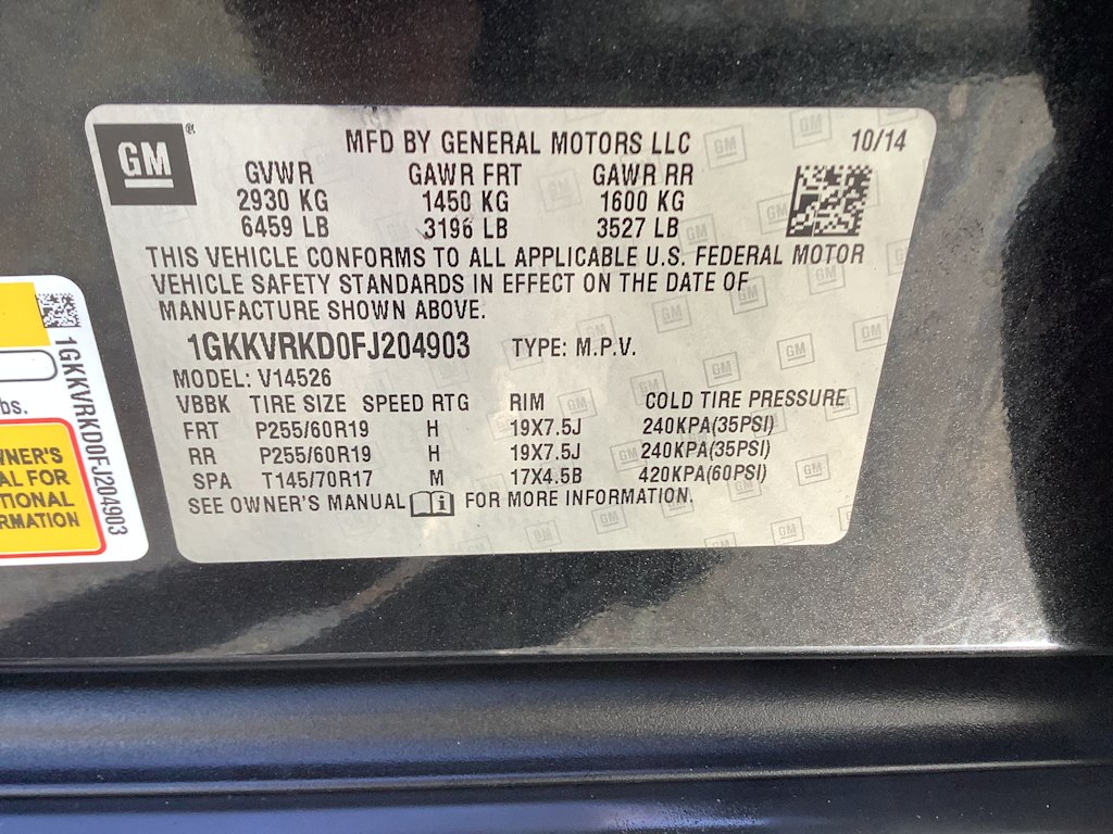 Thumbnail: 2015 GMC Acadia - 19