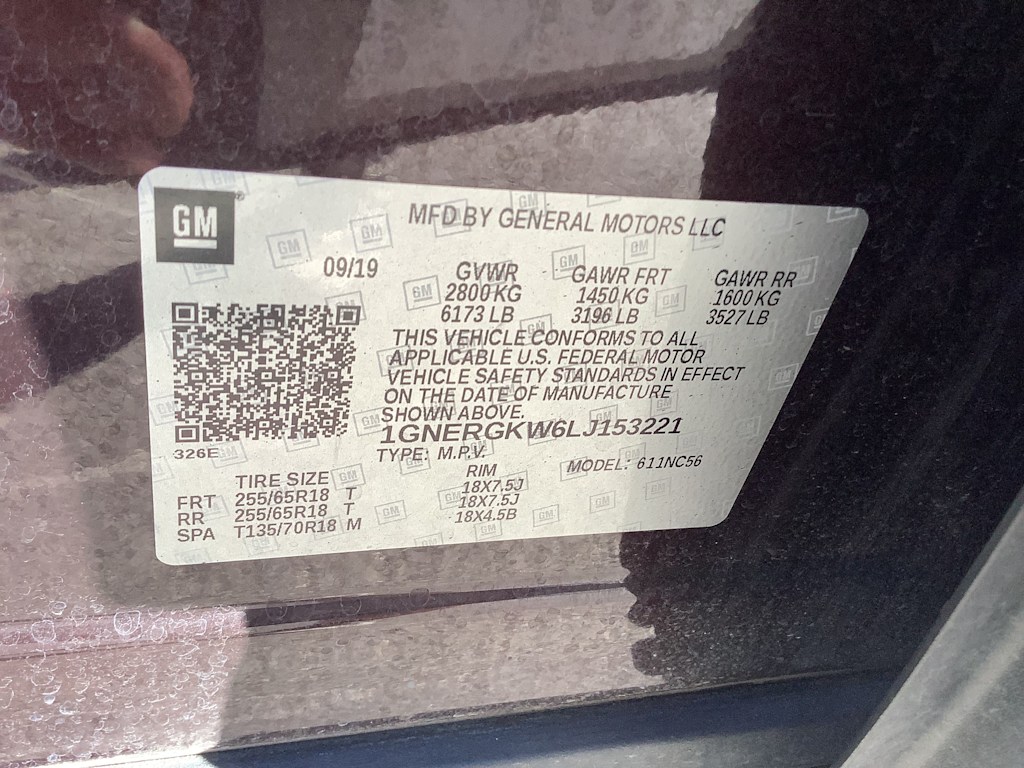 Thumbnail: 2020 Chevrolet Traverse - 18