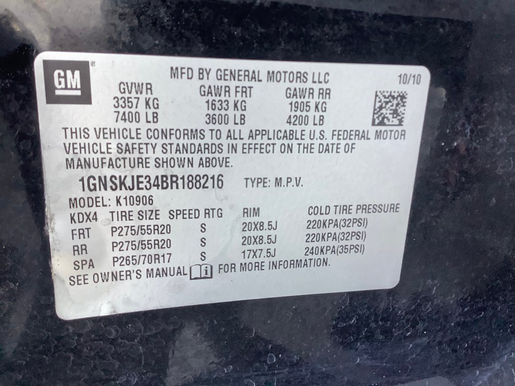 Thumbnail: 2011 Chevrolet Suburban - 19