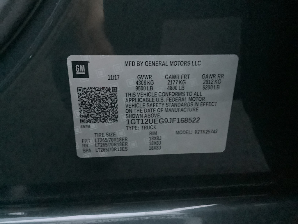 Thumbnail: 2018 GMC Sierra 2500 - 17