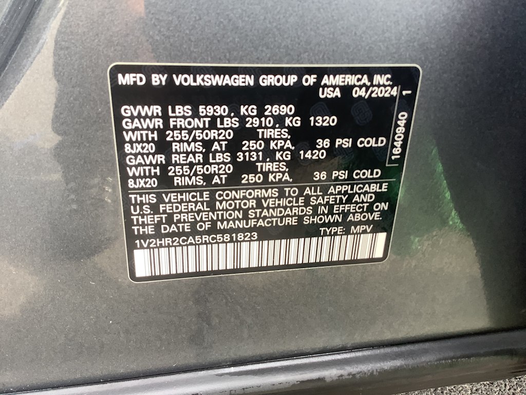 Thumbnail: 2024 Volkswagen Atlas - 17