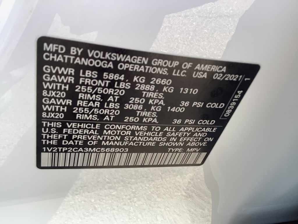 Thumbnail: 2021 Volkswagen Atlas - 19