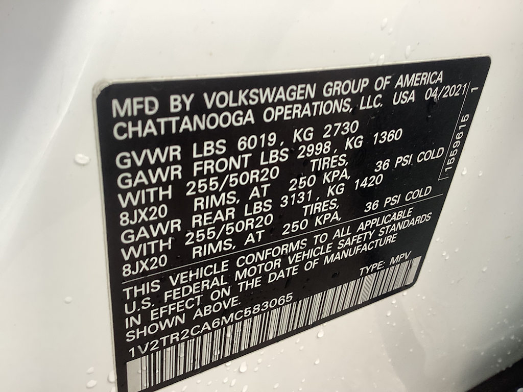 Thumbnail: 2021 Volkswagen Atlas - 19