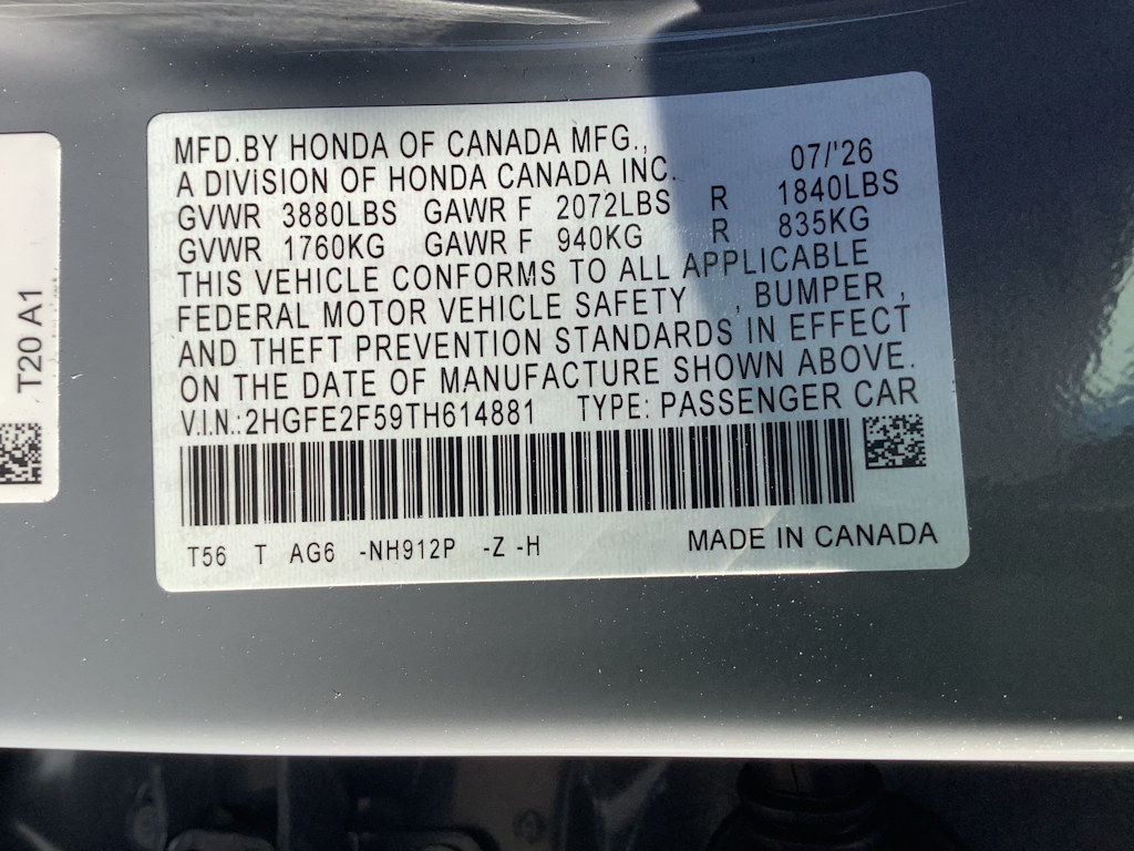 Thumbnail: 2026 Honda Civic - 19