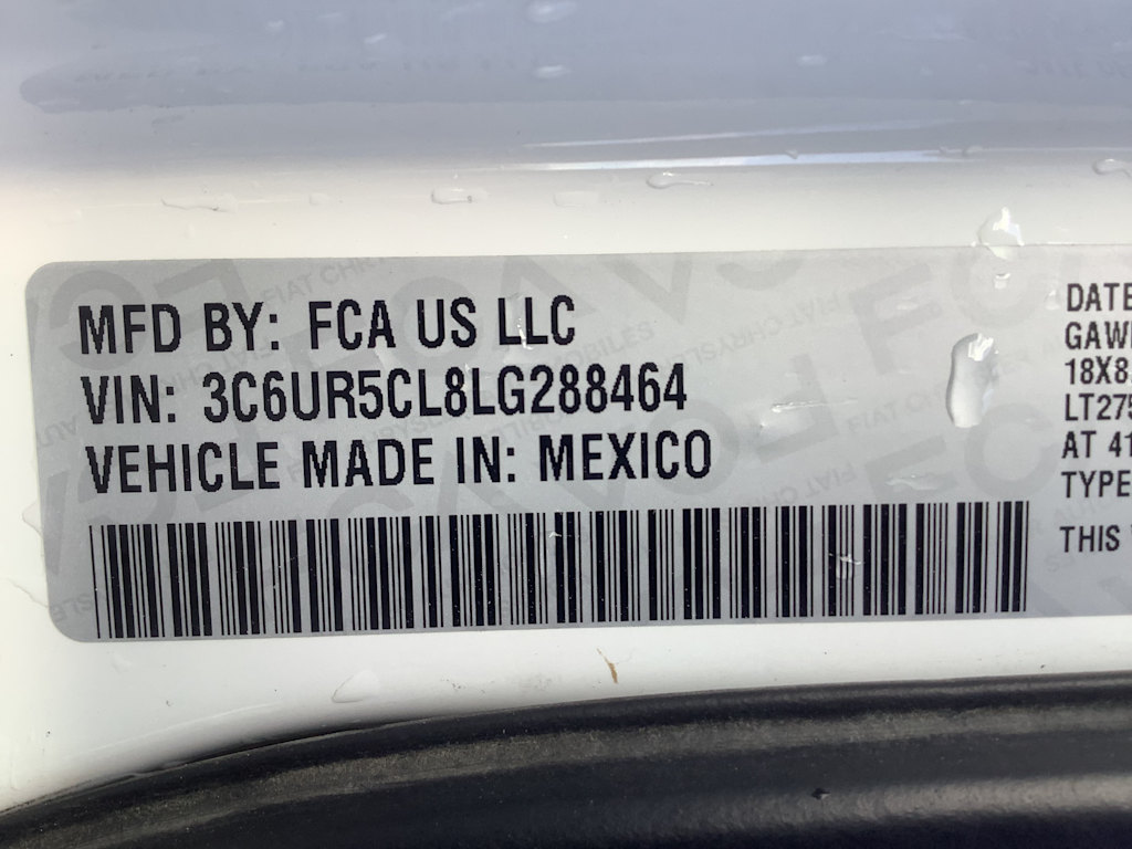 Thumbnail: 2020 RAM 2500 - 5
