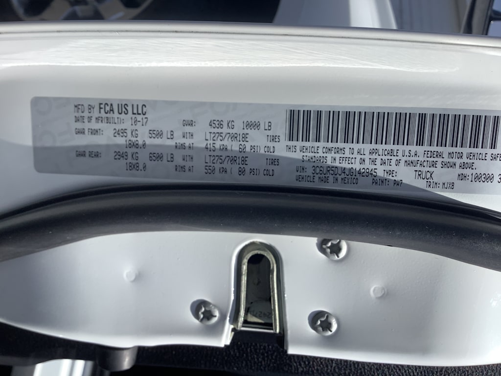2018 RAM 2500 SLT 18
