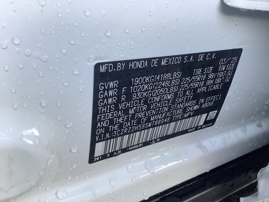 2025 Honda HR-V Sport 19