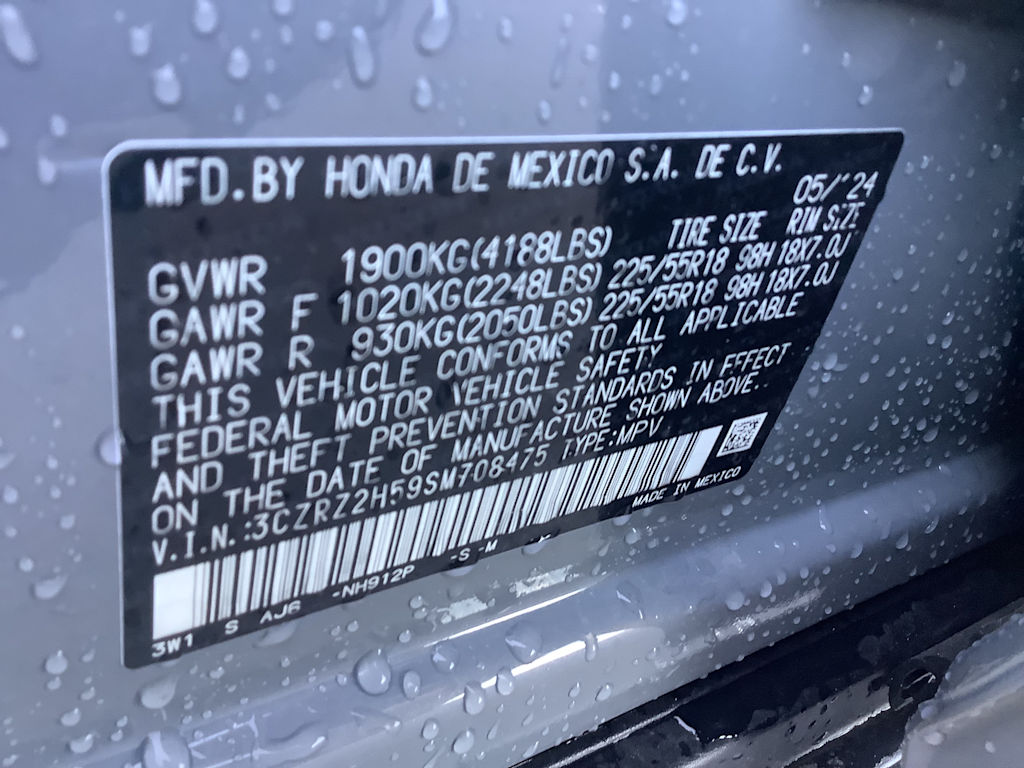 2025 Honda HR-V Sport 20