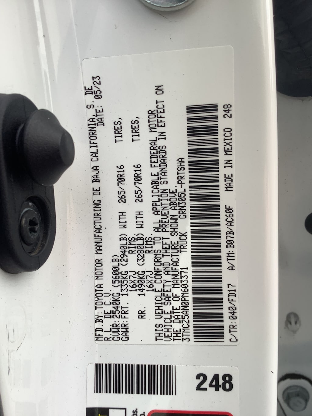 Thumbnail: 2023 Toyota Tacoma - 18