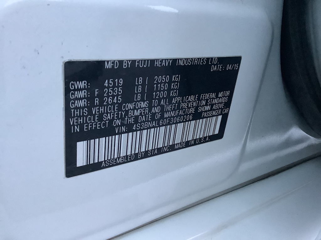 Thumbnail: 2015 Subaru Legacy - 18