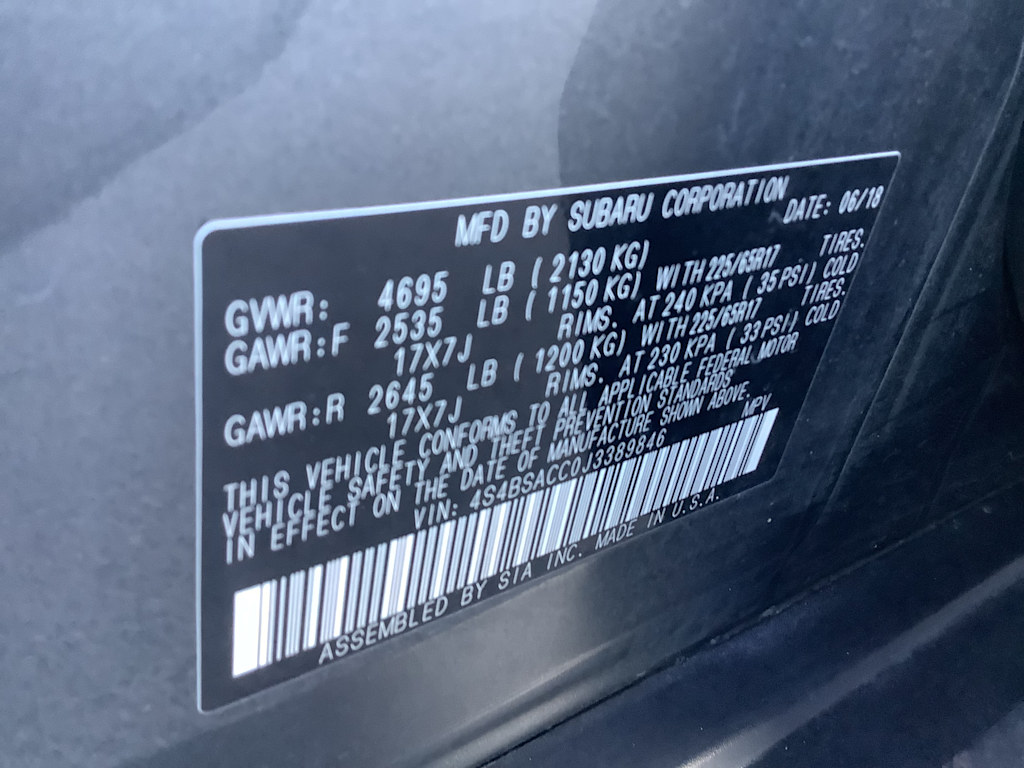 Thumbnail: 2018 Subaru Outback - 19