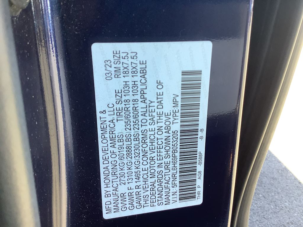 Thumbnail: 2023 Honda Odyssey - 17