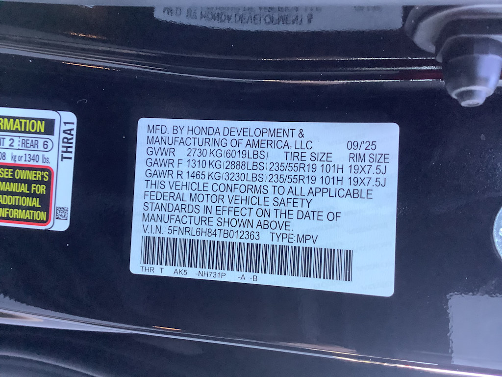 Thumbnail: 2026 Honda Odyssey - 18